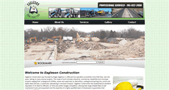 Desktop Screenshot of eaglesonconstruction.com