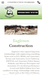 Mobile Screenshot of eaglesonconstruction.com
